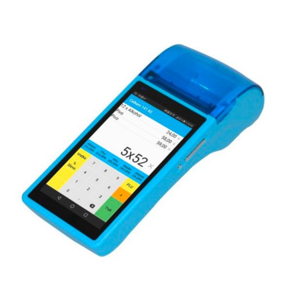 Registračná pokladňa elio miniPOS A5 eKasa modrá