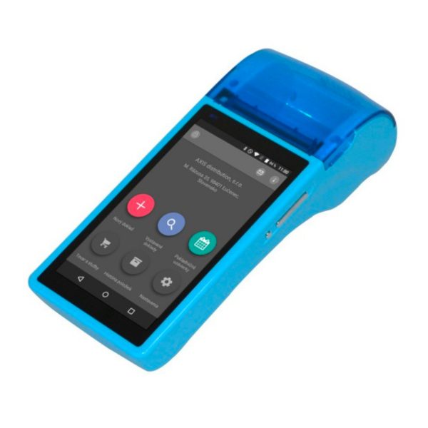 elio miniPOS A5 VRP Virtuálna registračná pokladňa modrá