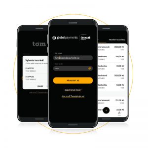 Platobný terminál Global Payments Terminál v mobile